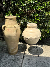 Load image into Gallery viewer, Vintage Terra Cotta Vessel on Stand
