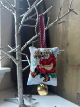 Load image into Gallery viewer, Counter Cross Stitch Toy Shop Santa
