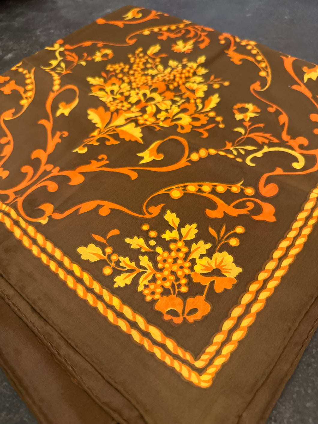 Vintage Baar & Beards Brown Fall Scarf