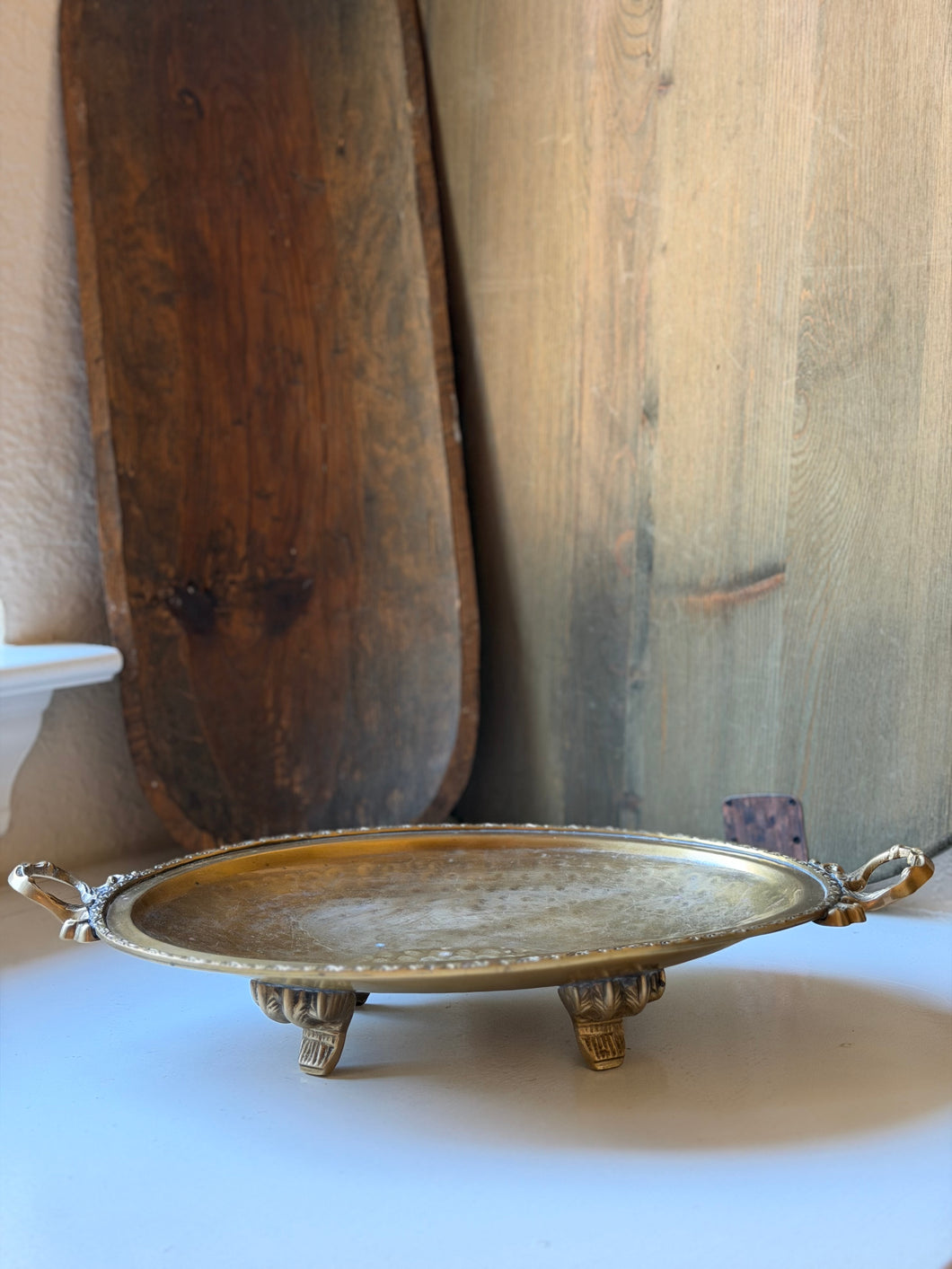 Brass Oval Tray