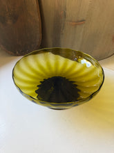 Load image into Gallery viewer, Vintage Glass Green Compote

