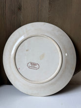 Load image into Gallery viewer, Antique Brown Transferware Mignon Plate
