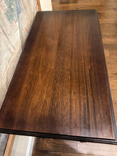 Load image into Gallery viewer, Wooden Mahogany Two Tier Side Table
