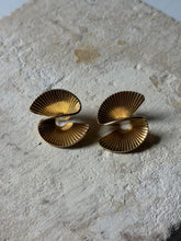 Load image into Gallery viewer, Vintage Avon Fanned Earrings

