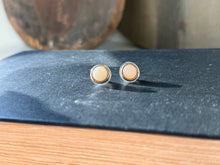Load image into Gallery viewer, Vintage Pearl Button Earrings

