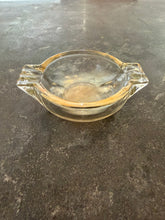 Load image into Gallery viewer, Vintage Pressed Glass Ashtray/ Trinket Dish
