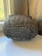 Load image into Gallery viewer, Gray Finish Wicker Basket
