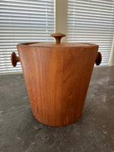 Load image into Gallery viewer, MCM Teak Wood Ice Bucket
