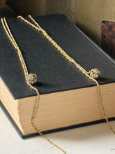 Load image into Gallery viewer, Loop Around Crystal Dangler Necklace
