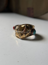 Load image into Gallery viewer, Navajo Inspired Designer Cuff Bracelet
