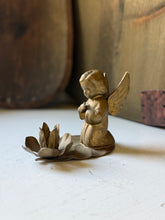 Load image into Gallery viewer, Brass Angel Candle Holder
