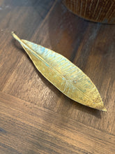 Load image into Gallery viewer, Brass Leaf Dish
