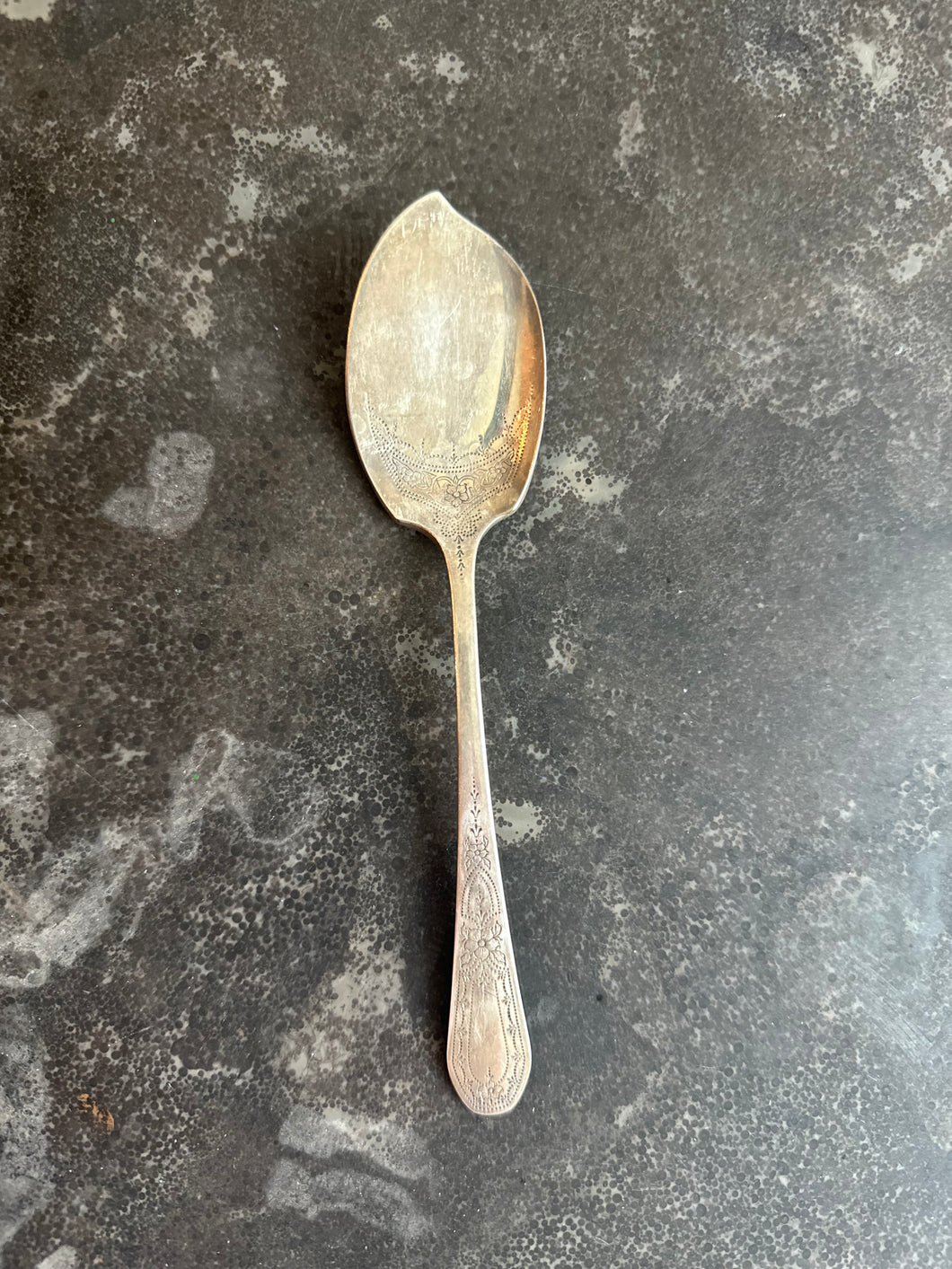 Vintage SP Jelly Serving Spoon