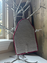 Load image into Gallery viewer, Cardinal Santa Ornament
