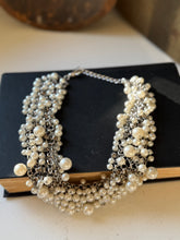 Load image into Gallery viewer, Pearl Collar Necklace
