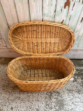 Load image into Gallery viewer, Oval Wicker Basket
