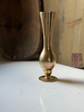 Load image into Gallery viewer, Vintage Brass Bud Vase
