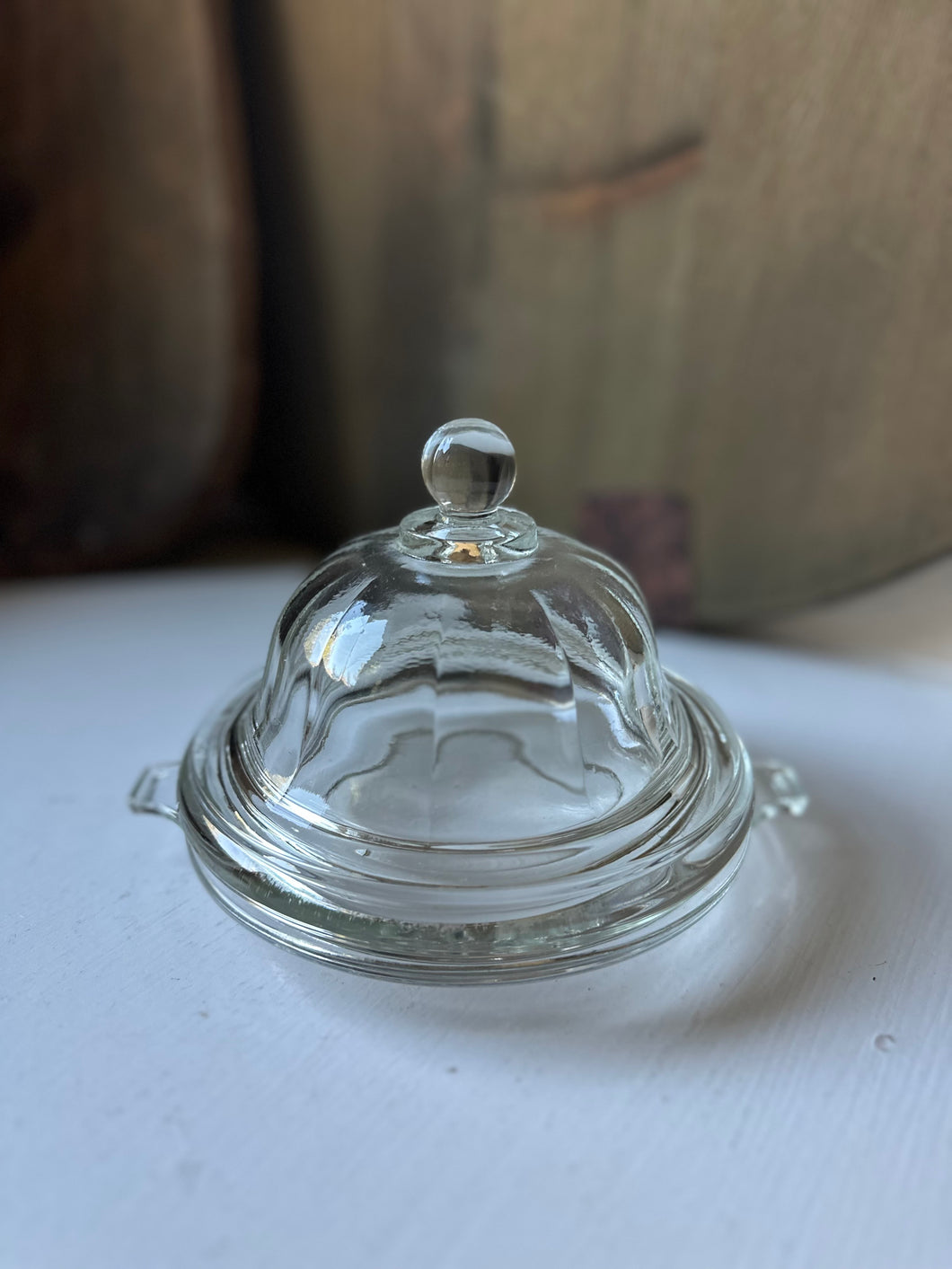 Vintage Domed Butter Dish