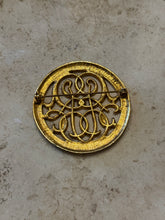 Load image into Gallery viewer, Circular Filigree Brooch
