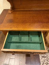 Load image into Gallery viewer, Oak Gothic Revival Sideboard
