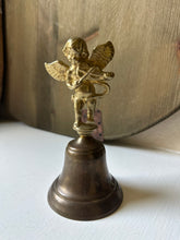 Load image into Gallery viewer, Brass Cherub Bell
