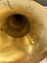 Load image into Gallery viewer, Vintage Trumpet Candle Holder
