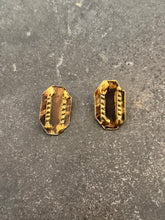 Load image into Gallery viewer, Vintage Brutalist Copper &amp; Brass Stud Earrings
