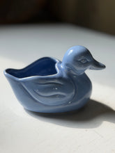 Load image into Gallery viewer, Blue Ceramic Duck Dish
