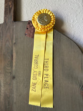 Load image into Gallery viewer, 1969 Yellow Horse Ribbon
