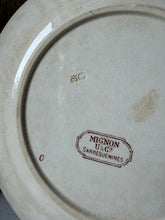 Load image into Gallery viewer, Antique Brown Transferware Mignon Plate
