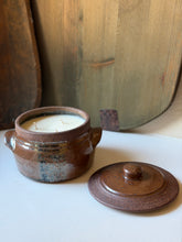 Load image into Gallery viewer, Vintage Pottery Casserole Pot Candle
