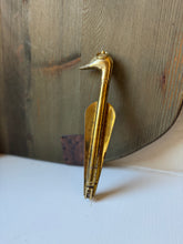 Load image into Gallery viewer, Vintage Expandable Brass Duck Shoehorn
