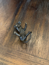 Load image into Gallery viewer, Brass Cat on Back

