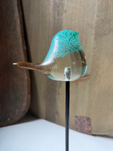 Load image into Gallery viewer, Handblown Bird on Stand
