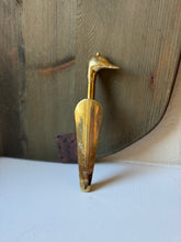 Load image into Gallery viewer, Vintage Expandable Brass Duck Shoehorn
