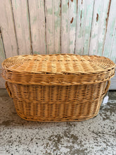 Load image into Gallery viewer, Oval Wicker Basket
