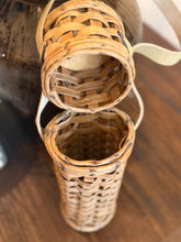 Load image into Gallery viewer, Vintage Hand Woven Wine Bottle Carrier
