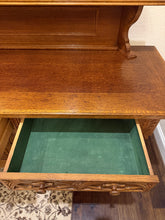 Load image into Gallery viewer, Oak Gothic Revival Sideboard

