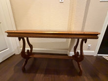 Load image into Gallery viewer, Rococo Style Trestle Console Table
