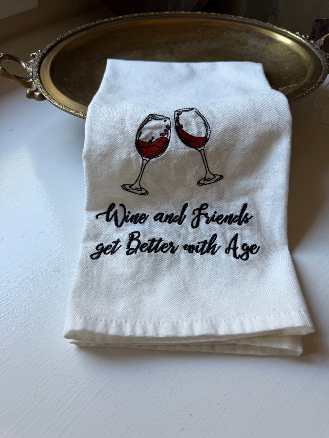 Wine Hand Towel