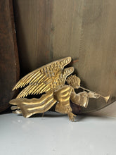 Load image into Gallery viewer, Gold Metal Angel Ornament
