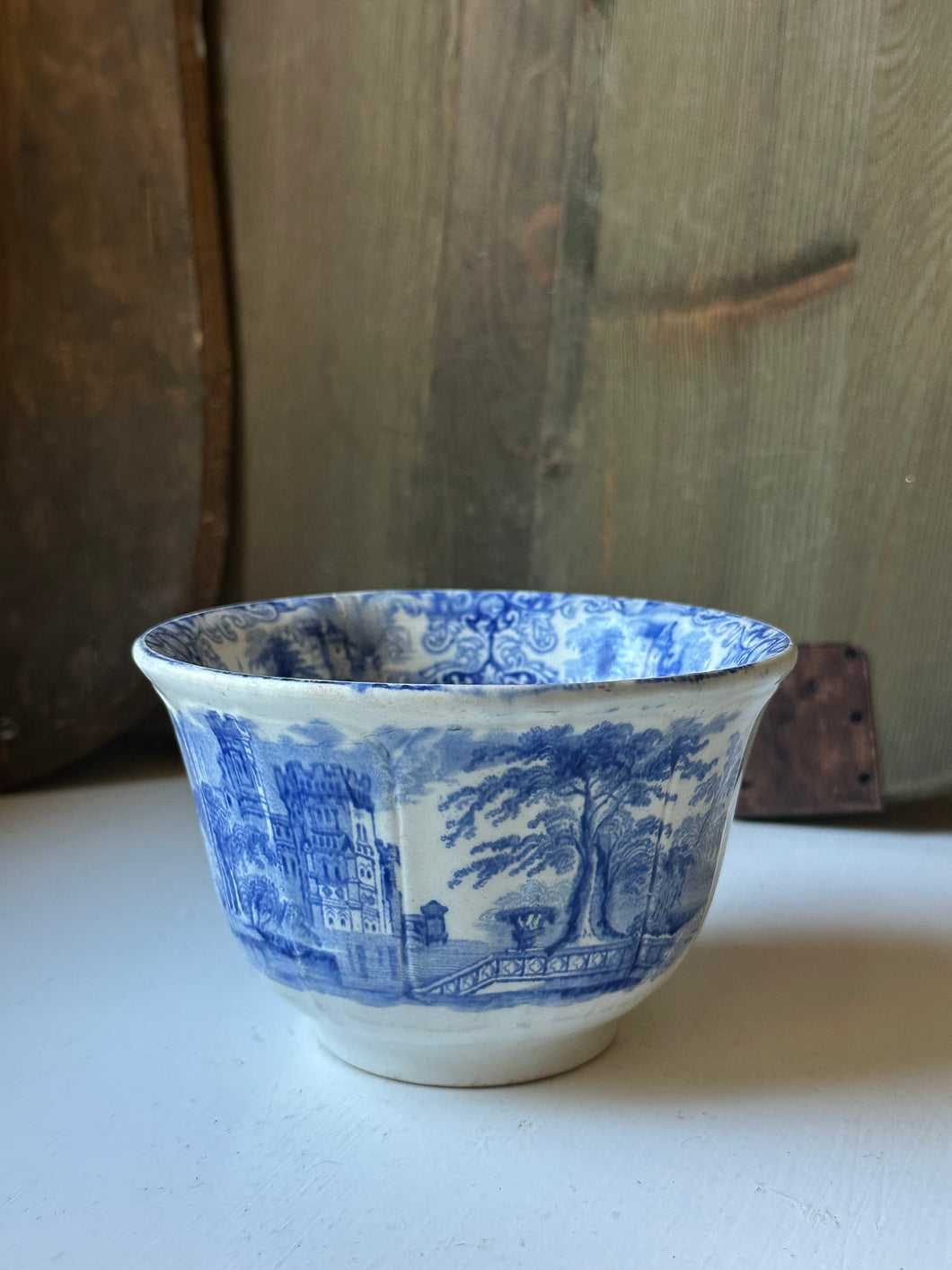 Foliage Blue & White Porcelain Bowl