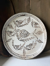 Load image into Gallery viewer, Vintage Michoacan Dove Pottery Platter
