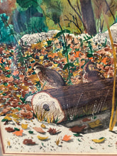 Load image into Gallery viewer, &#39;Bobwhite Quail On A Log&#39; Watercolor
