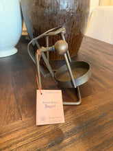 Load image into Gallery viewer, Brass Gregorian Wine Bottle Holder
