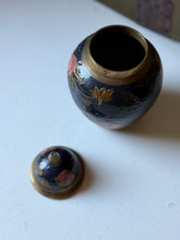Load image into Gallery viewer, Blue Cloisonne Ginger Urn
