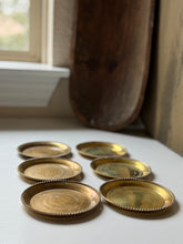 Load image into Gallery viewer, Brass Coaster Set
