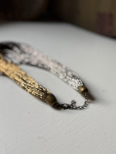 Load image into Gallery viewer, Gold &amp; Silver Beaded Necklace
