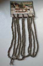 Load image into Gallery viewer, Aged Silver Bead Garland
