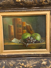 Load image into Gallery viewer, Books &amp; Fruit Still Life
